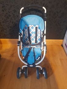 Child's Desk Chair,  2 Toy buggys & Toy Car
