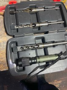 Mortise machine chisel set