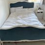 French Shabby Chic style upholstered double bed Image 2