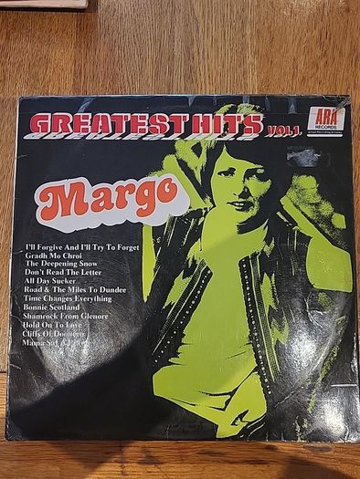 Margo Greatest Hits Volume 1 Vinyl LP ARA Records ARAL 1005 Irish Pressing