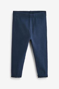 Next baby girl navy leggings 6-9m