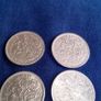 English Sixpence Various Dates. Image 7