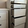 tall chest of drawers white Image 7
