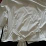 Ladies Cream tuxedo dress  jacket Size 10 Image 3