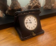 Antique Swiss Travel Clock