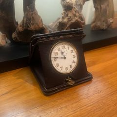 Antique Swiss Travel Clock
