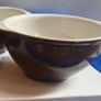 3 Brown Soup Bowls Image 3