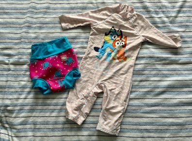 Baby 12+ months / 1+ year swim nappy & suit