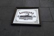 Vintage Mirror Pub Sign Louisiana Steamboat Co.