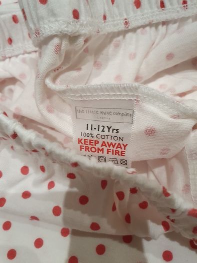 Little white company older Girls pyjamas