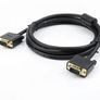 New Premium 2m Gold Shielded VGA Monitor Cable 15 PIN D-SUB DB15 Full HD #924 Image 4