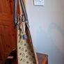 Tan & Brown Tote Bag Image 3