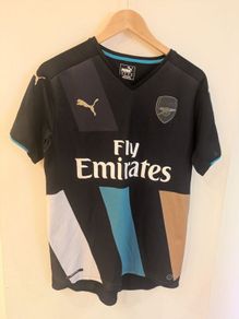 Arsenal 2015/16 3rd jersey shirt medium authentic puma