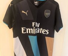 Arsenal 2015/16 3rd jersey shirt medium authentic puma