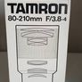 Camera lens Tamron 80-210mm F/3.8-4  Boxed + Case Image 8
