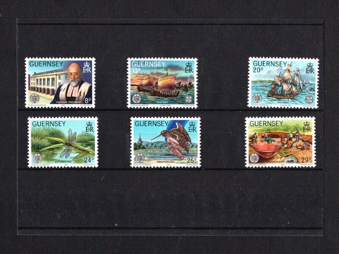 1982 Guernsey Centenary of La Societe Guernesiasie Commemorative Stamp Mint Never Hinged (MNH)