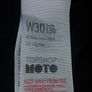Topshop ladies black ripped effect jeans w30l30 Image 7