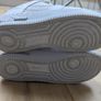 Nike Air Force 1 React White Leather Sneakers Size UK 9 Image 6