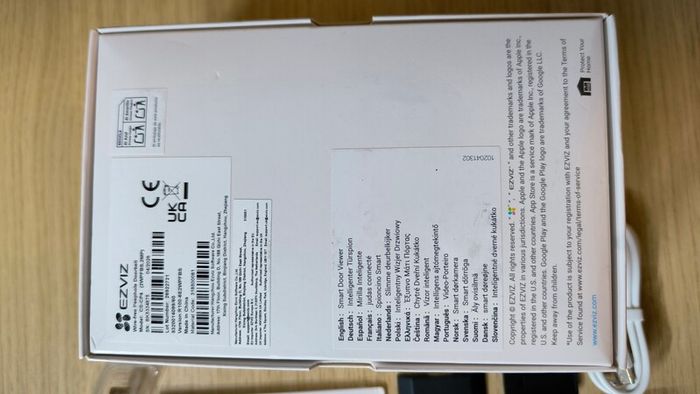 Smart wireless video doorbell with 1080 camera
