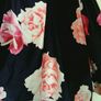 A very stunning navy and pink dressy dress Image 3
