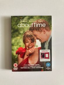 About Time DVD Sealed Domhnall Gleeson Rachel McAdams