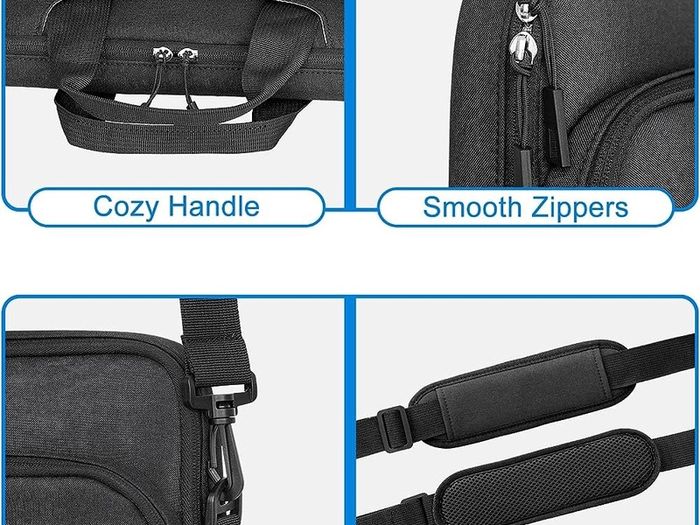 16 Inch Laptop Bag Case, Waterproof Slim Computer Sleeve Cover Compatible with MacBook Air/Pro 15/16, Surface Book 3/2 15, Dell Inspiron 15.6, HP Pavilion 15.6, Samsung Chromebook 15.6