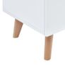 TV Cabinet White 120x40x46 cm MDF Image 5