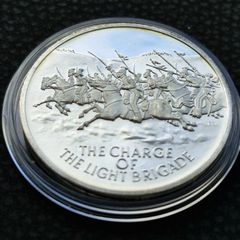 RARE - United Kingdom Medal 1968 - The Charge of The Light Brigade BCS 10, (42 Grams .999 Silver)