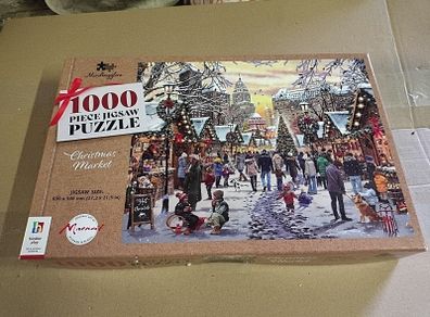 Jigsaw (Christmas Market) 1000 pieces (69 cm x 54 cm)