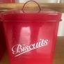 Vintage style bread & biscuit tins with tea, coffee & sugar tins Image 4