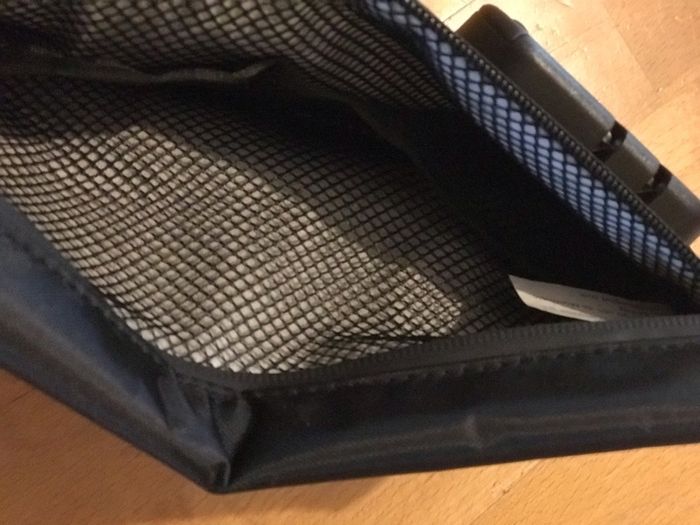 Smell proof bag with lock black stash bag PAX