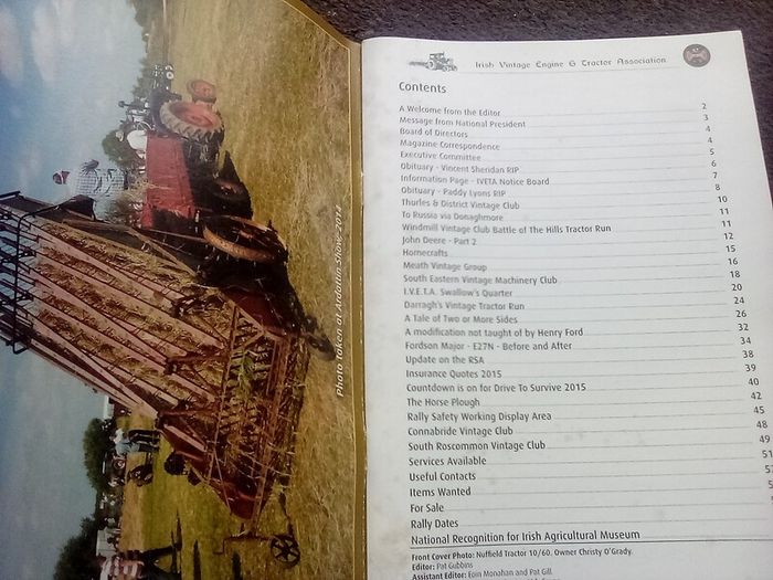 Irish Vintage Association Journal June 2015