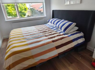 Hagan Super King Upholstered Bed Frame