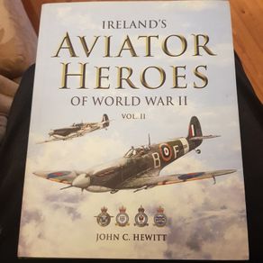 Ireland Aviator Heroes Of World War Two  By John C Hewitt. In Mint Condition C/w Dust Jacket.