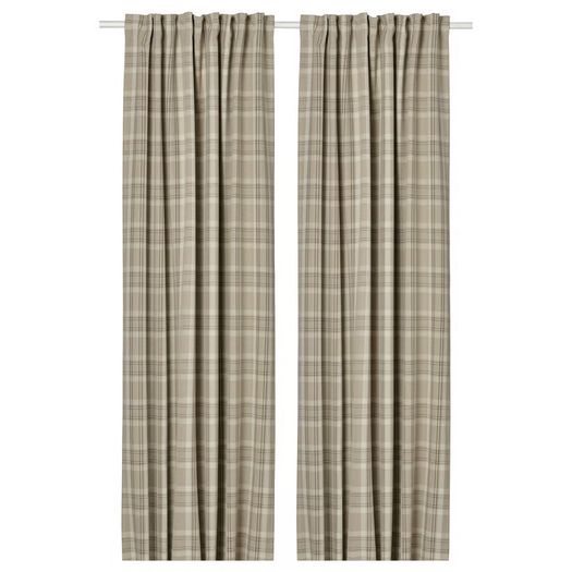 Ikea Room darkening curtains1 pair blackout