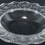 Large signed Lalique France leaf glass bowl Image 5