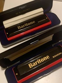 Suzuki Baritone Tremolo Harmonica (Pair C & C#)