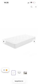Single bed mattress