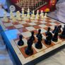Boxed Magnetic foldable Chess set Image 5