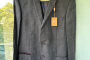 BNWT Tallia Wool Blazer Jacket  Size 54R RRP 350USD