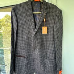BNWT Tallia Wool Blazer Jacket  Size 54R RRP 350USD