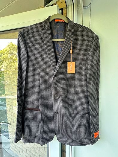 BNWT Tallia Wool Blazer Jacket  Size 54R RRP 350USD