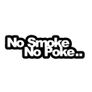 Stickers No Smoke No Poke Image 3