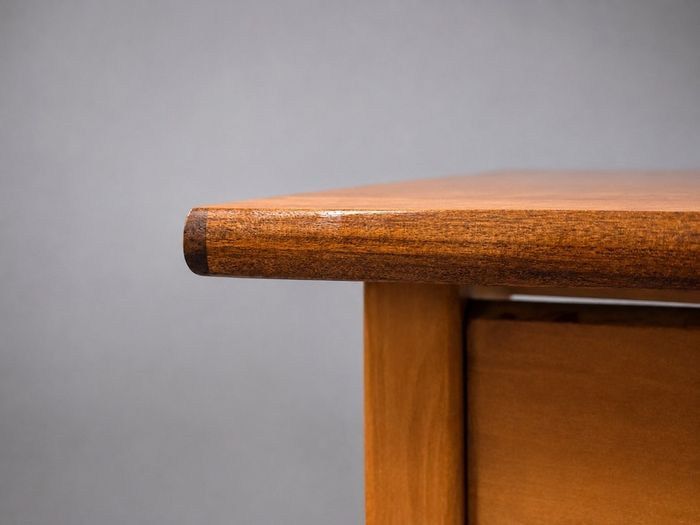Mid Century Modern Vintage Scandinavian Teak Dining Table