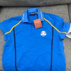 Loro Piana Official Team Europe Ryder Cup Polo Shirt  New With Tags .Medium