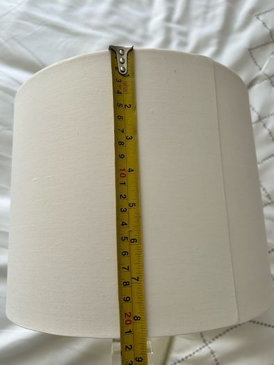Pair of Glass Table Lamps