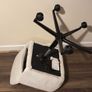 Homy Casa Modern Beige Office Chair  Like New Condition Image 4