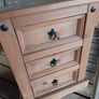 Corona 3 Drawer Bedside Locker. Image 3