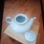 Teapot/Large China Tea Pot and Matching Bowl .. Price Drop Image 6