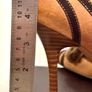Brown Heels with Faux Fur Detail - Elegant Pointed Toe SIZE 5/38 Image 7